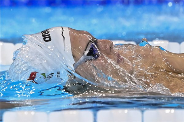 Párizs 2024 - Úszás - Kós Hubert aranyérmet nyert 200 háton