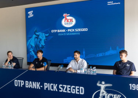 OTP Bank - Pick Szeged idénynyitó sajtótájékoztató 2024/25