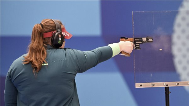 Párizs 2024 - Major Veronika bronzérmes sportpisztolyban