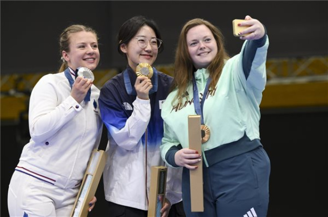 Párizs 2024 - Major Veronika bronzérmes sportpisztolyban