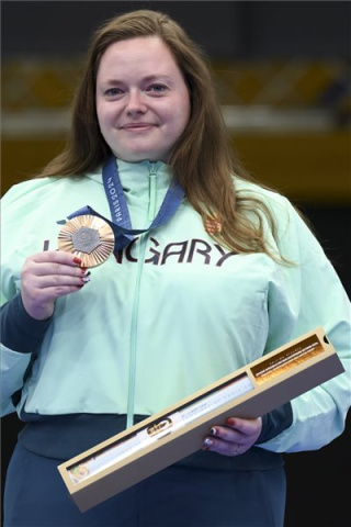 Párizs 2024 - Major Veronika bronzérmes sportpisztolyban