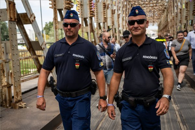 Sziget - Holland rendőrök is segítik a BRFK munkáját a fesztiválon