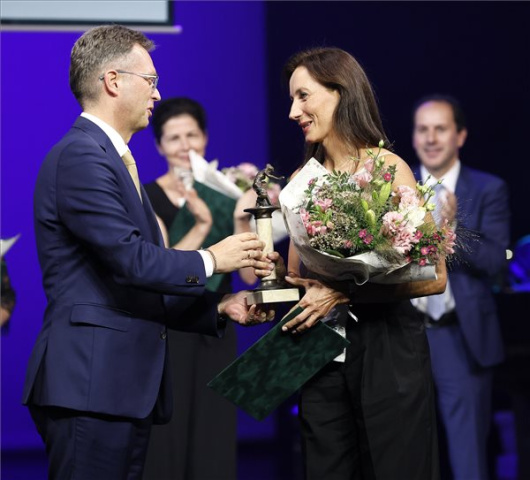 Balla Eszter kapta idén a Kaszás Attila-díjat
