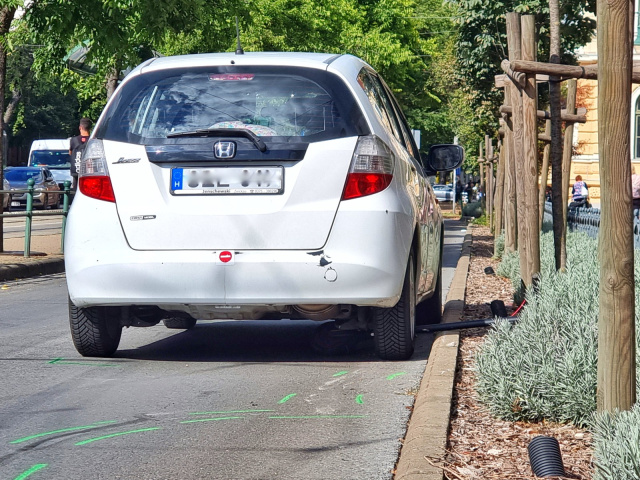 Rolleres gázolás