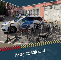 Kerékpárokat és rollereket loptak