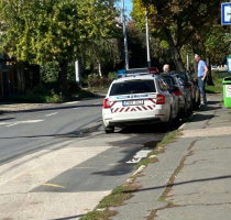 Koccanás a Bérkert utcában