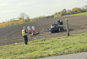Baleset az M5-ös autópályán, Kunszállásnál
