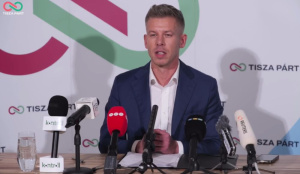 Magyar Péter sajtótájékoztató