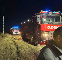 Tűz a szatymazi tanyavilágban