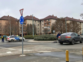 Kerékpáros gázolás a Körtöltés utcánál