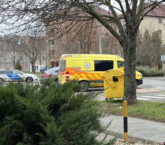 Kerékpáros gázolás a Körtöltés utcánál