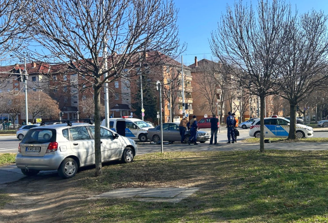 Baleset a Szatymazi utca és a Rókusi körút kereszteződésében