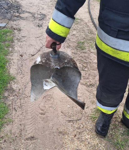 Melléképület gyulladt ki Sándorfalván