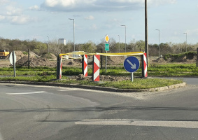 Bajai-Fonógyári-út-kereszteződése