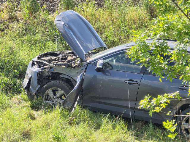 Két személyautó ütközött az 5-ös főúton, Szeged határában
