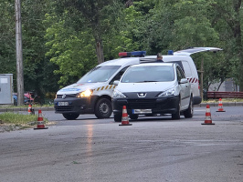 Baleset a Körtöltés és a Petresi utca kereszteződésében