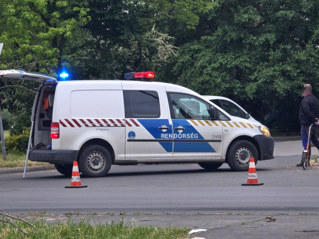 Baleset a Körtöltés és a Petresi utca kereszteződésében
