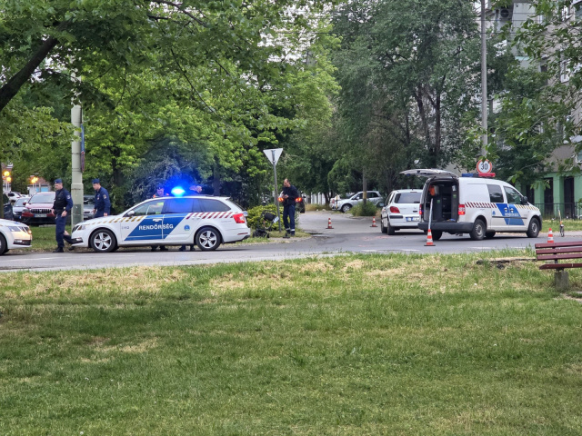 Baleset a Körtöltés és a Petresi utca kereszteződésében