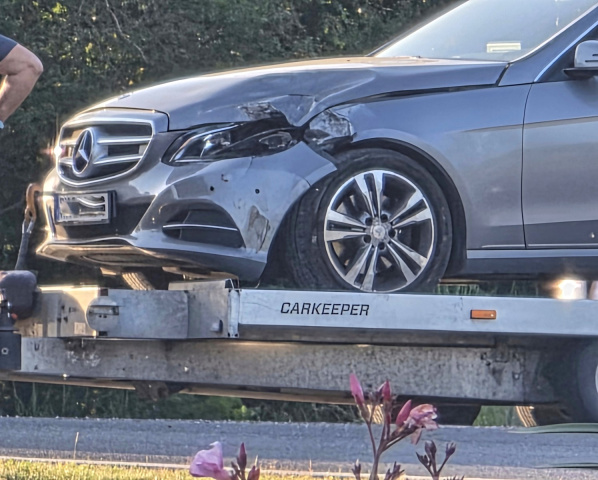 Motoros ütközött személyautóval a 47-es főúton