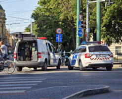 Rosszul lett egy kerékpáros a Belvárosi hídnál