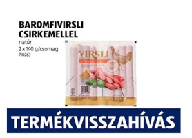 Baromfivirsli-csirkemell-visszahívás