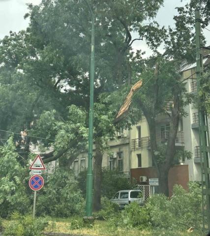 Jelentős károkat okozott a vihar Szegeden