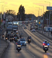 XXXV. Nemzetközi Kamionos és Motoros Találkozó felvonulás