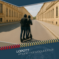 Lopás-rollerrel