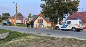 Baleset Szegeden, a 47-es főút elején.