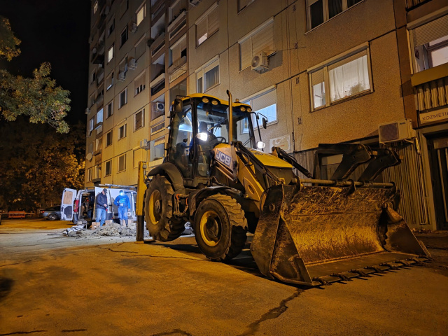 Csőtörés a Cső utcában