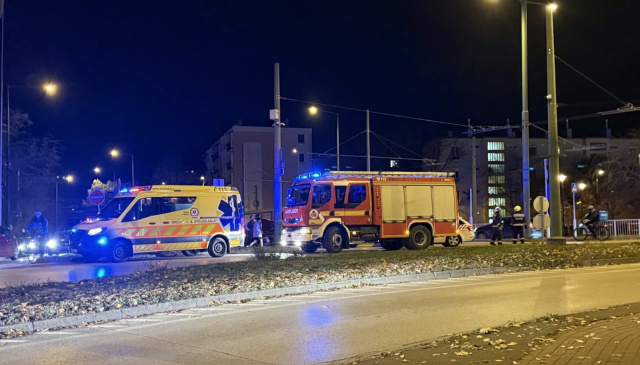 Baleset a Belvárosi híd újszegedi hídfőjénél