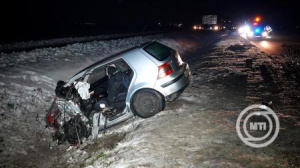 Halálos baleset a 441-es úton Nagykőrösnél