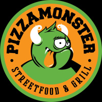 Pizzamonster logó