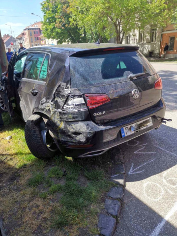 Baleset a Petőfi Sándor sugárúton
