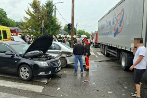 Baleset a 61-es főúton