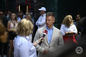 Magyar Péter a Hungaroringen