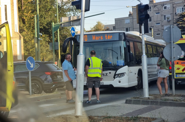 Baleset a Székely soron