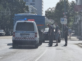 Baleset a Kossuth Lajos sugárúton