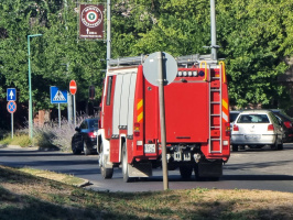 Tűzoltóautó Makón