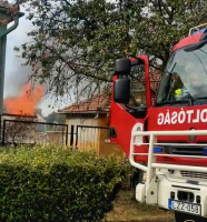 Tűz a Bokréta utcában