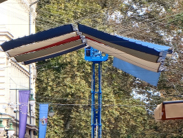 Leszerelik a napvitorlákat