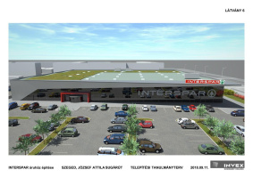 Interspar-látványterv