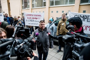 A Leader akciócsoportok megmaradásáért demonstráltak Budapesten