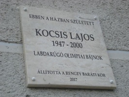 Kocsis Lajos emléktábla Szegeden