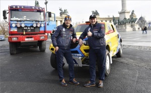Dakar-rali 2018 - Az Opel Dakar Team sajtótájékoztatója Budapesten