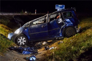 Halálos baleset az M6-os autópályán Paksnál