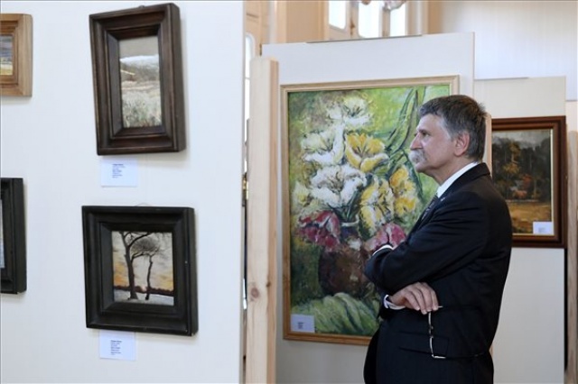 A Ruszin Művészet Remekei című kiállítás megnyitója