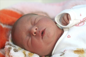 Újévi baba - Miskolcon született az első vidéki baba