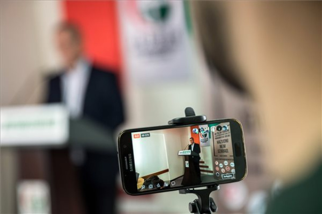 A Jobbik kongresszusa - Sajtótájékoztató