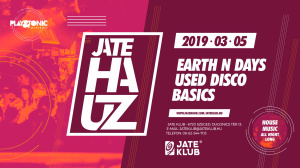 JATE HAUZ / Earth n Days / Used Disco / Basics